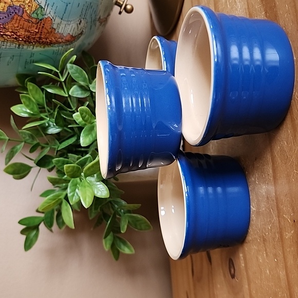 4 Le Creuset Stackable Ramekins Blueberry Color - Picture 2 of 16